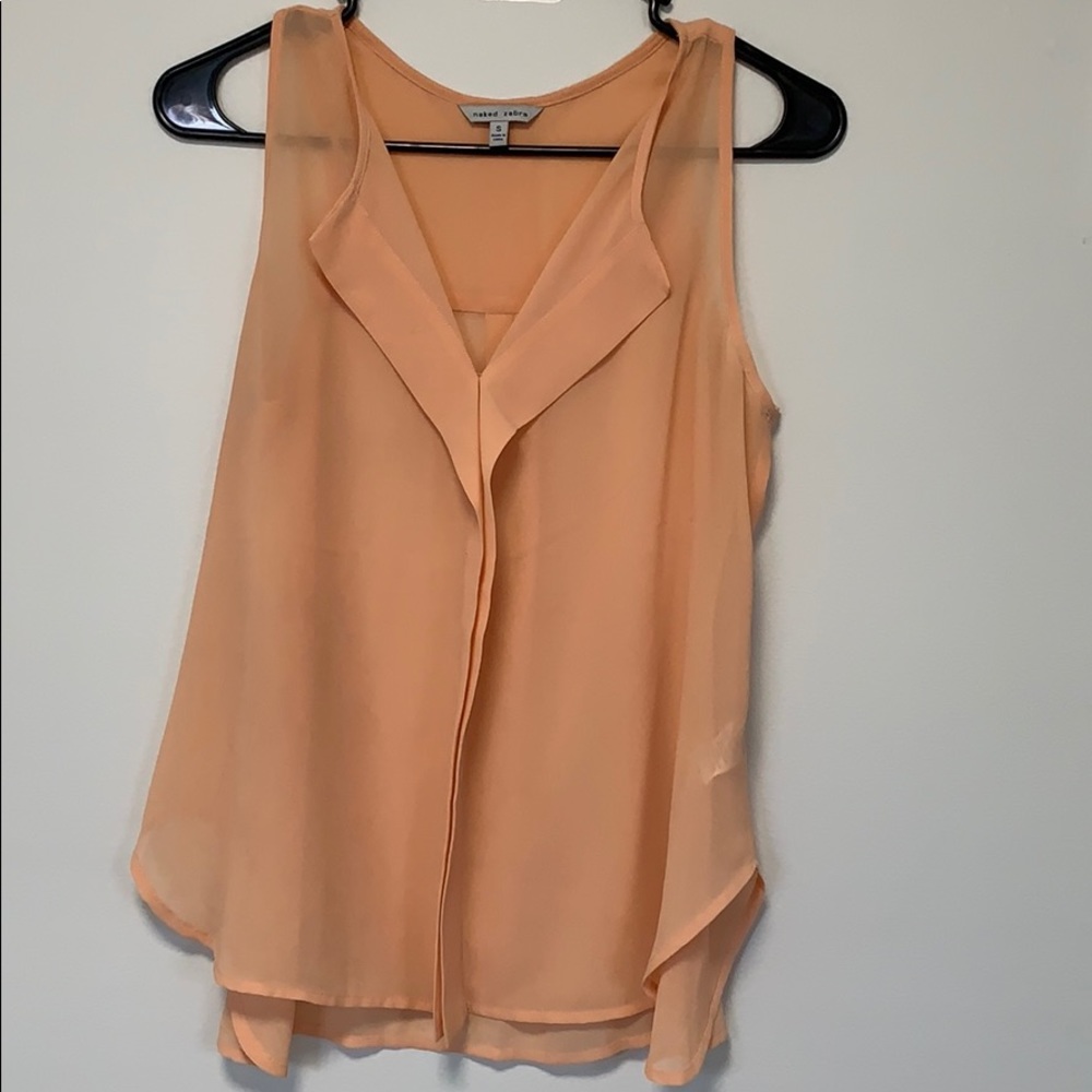 Collared tank top